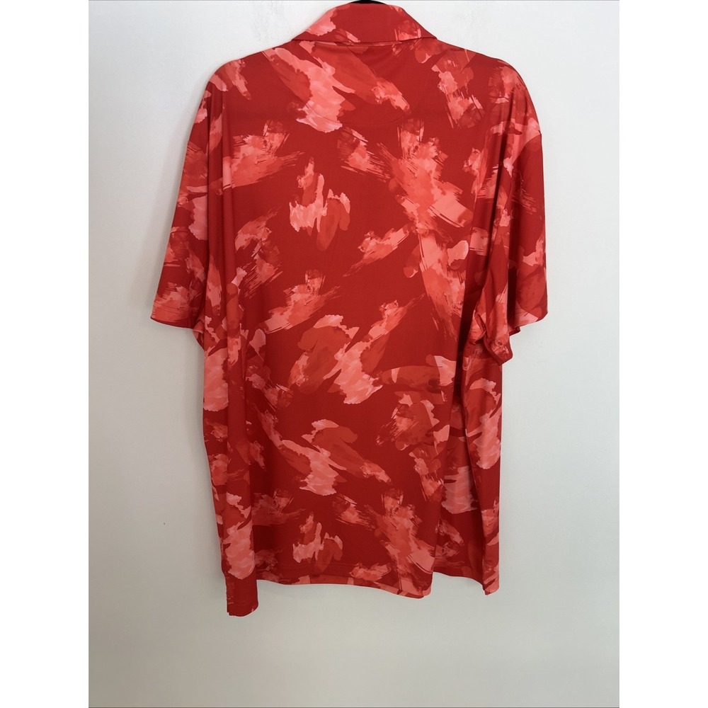Birdie Bound Men's Polo Golf Orange Short Sleeve Shirt 3XL - Picture 6 of 7